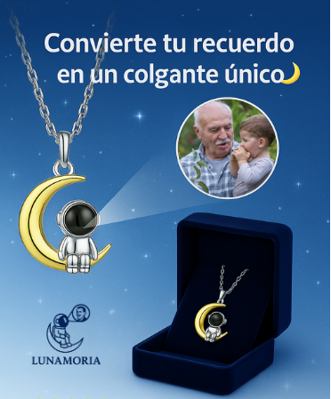 Colgante Astronauta con Foto Personalizada🌙