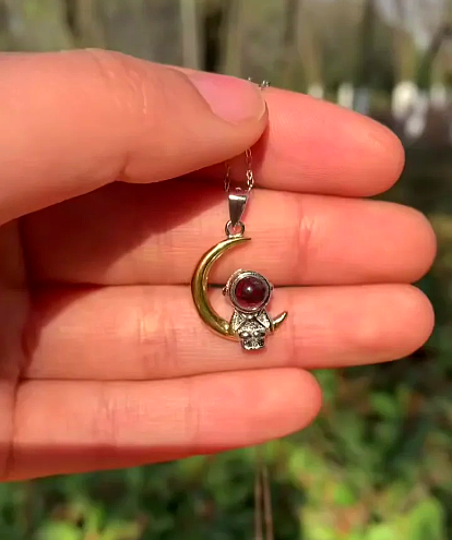 Colgante Astronauta con Foto Personalizada🌙